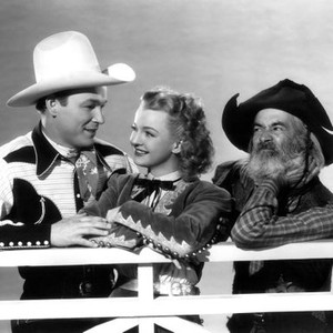 RAINBOW OVER TEXAS, Roy Rogers, Dale Evans, George Hayes, 1946