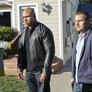 NCIS: Los Angeles, Aunjanue Ellis (L), LL Cool J (C), Chris O'Donnell (R), 'Wanted', Season 4, Ep. #17, 03/05/2013, ©CBS