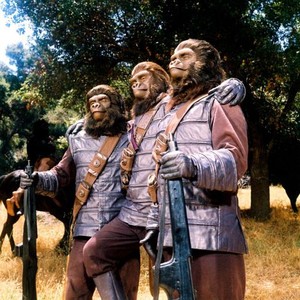 PLANET OF THE APES, Norman Burton (center), 1968, TM & Copyright (c) 20th Century Fox Film Corp. All rights reserved.