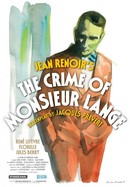The Crime of Monsieur Lange poster image