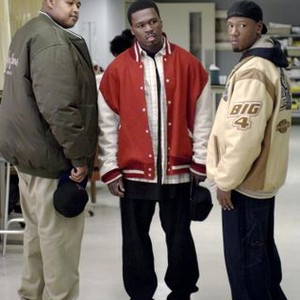 GET RICH OR DIE TRYIN', Omar Benson Miller, Curtis '50 Cent' Jackson, Tory Kittles, 2005, (c)Paramount