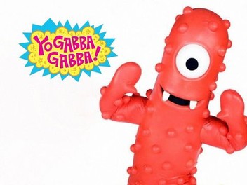Yo Gabba Gabba 3 Inch Brobee Figure With Accessories for sale online