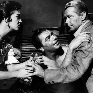 THE BADLANDERS, Katy Jurado, Ernest Borgnine, Alan Ladd, 1958