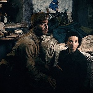 Philippe Reinhardt as Gottfried Scheumann and Maria Smolnikova as Katya in "Stalingrad." photo 7