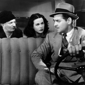 COMRADE X, Felix Bressart, Hedy Lamarr, Clark Gable, 1940