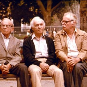 GOING IN STYLE, George Burns, Lee Strasberg, Art Carney, 1979, (c) Warner Brothers