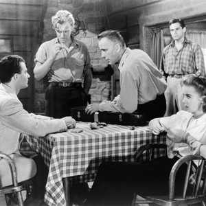 HIGH SIERRA, Cornel Wilde, Arthur Kennedy, Humphrey Bogart, Alan Curtis, Ida Lupino, 1941