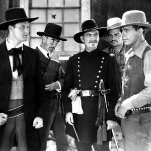 THE LAST FRONTIER, Francis X. Bushman, Jr., Claude Peyton (officer), Yakima Canutt, Lon Chaney, Jr., 1932