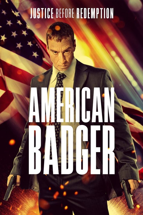 American Badger poster