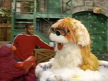 Big dog on online sesame street