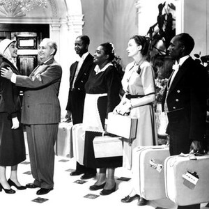 NEVER WAVE AT A WAC, Rosalind Russell, Charles Dingle, Louise Beavers, Vince Townsend, Jr., 1952