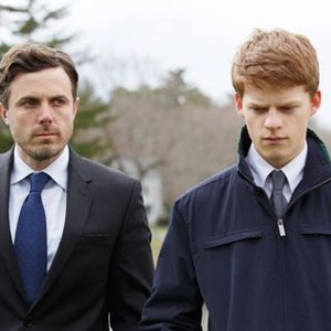 MANCHESTER BY THE SEA, from left, Casey Affleck, Lucas Hedges, 2016. ph: Claire Folger. © Roadside Attractions