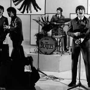 A scene from the film "A Hard Day's Night."