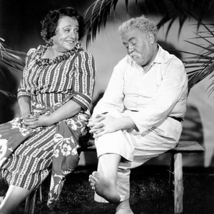THE TUTTLES OF TAHITI, from left: Florence Bates, Charles Laughton, 1942