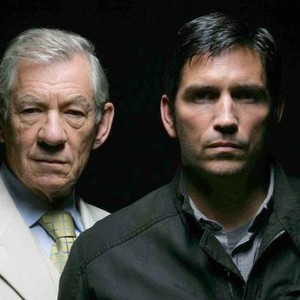 Ian McKellen (left) and Jim Caviezel