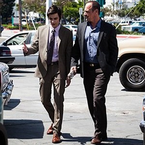 (L-R) Devon Bostick as Freddy Klein and Christopher Meloni as Al Klein in "Small Time."