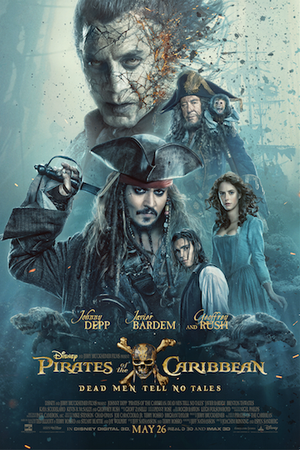 Pirates of the Caribbean: Dead Men Tell No Tales poster
