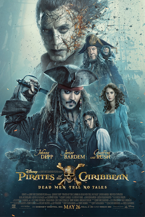 Pirates of the Caribbean: Dead Men Tell No Tales poster
