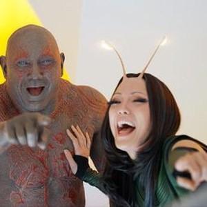 GUARDIANS OF THE GALAXY VOL. 2, L-R: DAVE BAUTISTA, POM KLEMENTIEFF, 2017. ©WALT DISNEY STUDIOS MOTION PICTURES