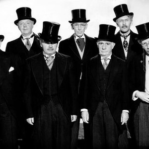 BALL OF FIRE, (left to right), S.Z. Sakall, Aubrey Mather, Oscar Homolka, Tully Marshall, Henry Travers, Leonid Kinskey, Richard Haydn, 1941