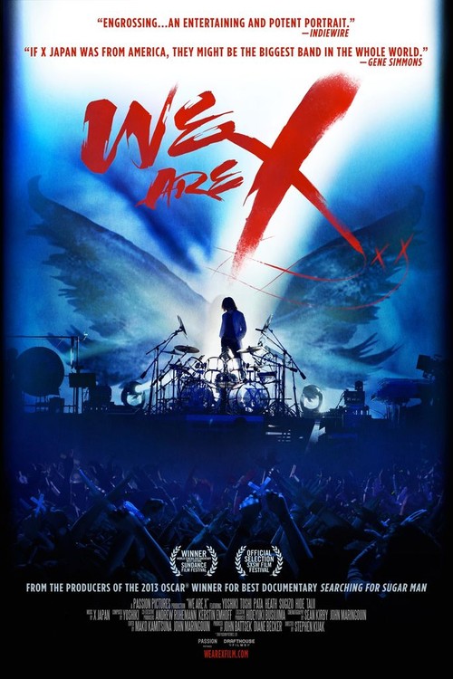We Are X poster