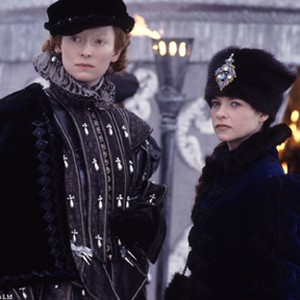 (L-R) Tilda Swinton as Orlando and Charlotte Valandrey as Sasha in "Orlando."