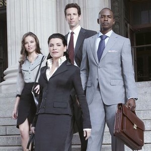 Trieste Dunn, Ben Shenkman, Keith Robinson and Julianna Margulies (clockwise from left)