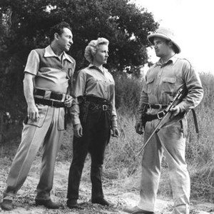 PERILS OF THE JUNGLE, Clyde Beatty, Phyllis Coates, Stanley Farrar, 1953