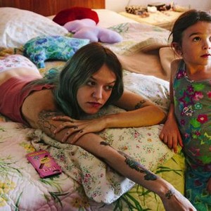 THE FLORIDA PROJECT, FROM LEFT: BRIA VINAITE, BROOKLYNN PRINCE, 2017. © A24