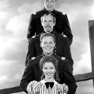 FORT APACHE, John Wayne, Henry Fonda, John Agar, Shirley Temple, 1948