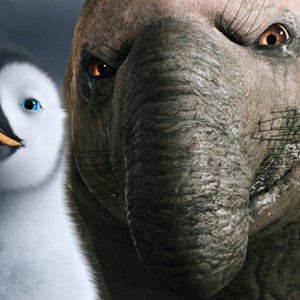 (L-R) Mumble and Bryan the Beachmaster in "Happy Feet Two." photo 3
