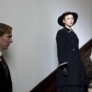 Parade's End, Benedict Cumberbatch (L), Rebecca Hall (C), Adelaide Clemens (R), 02/26/2013, ©HBO