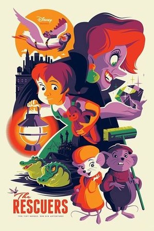 The Rescuers poster