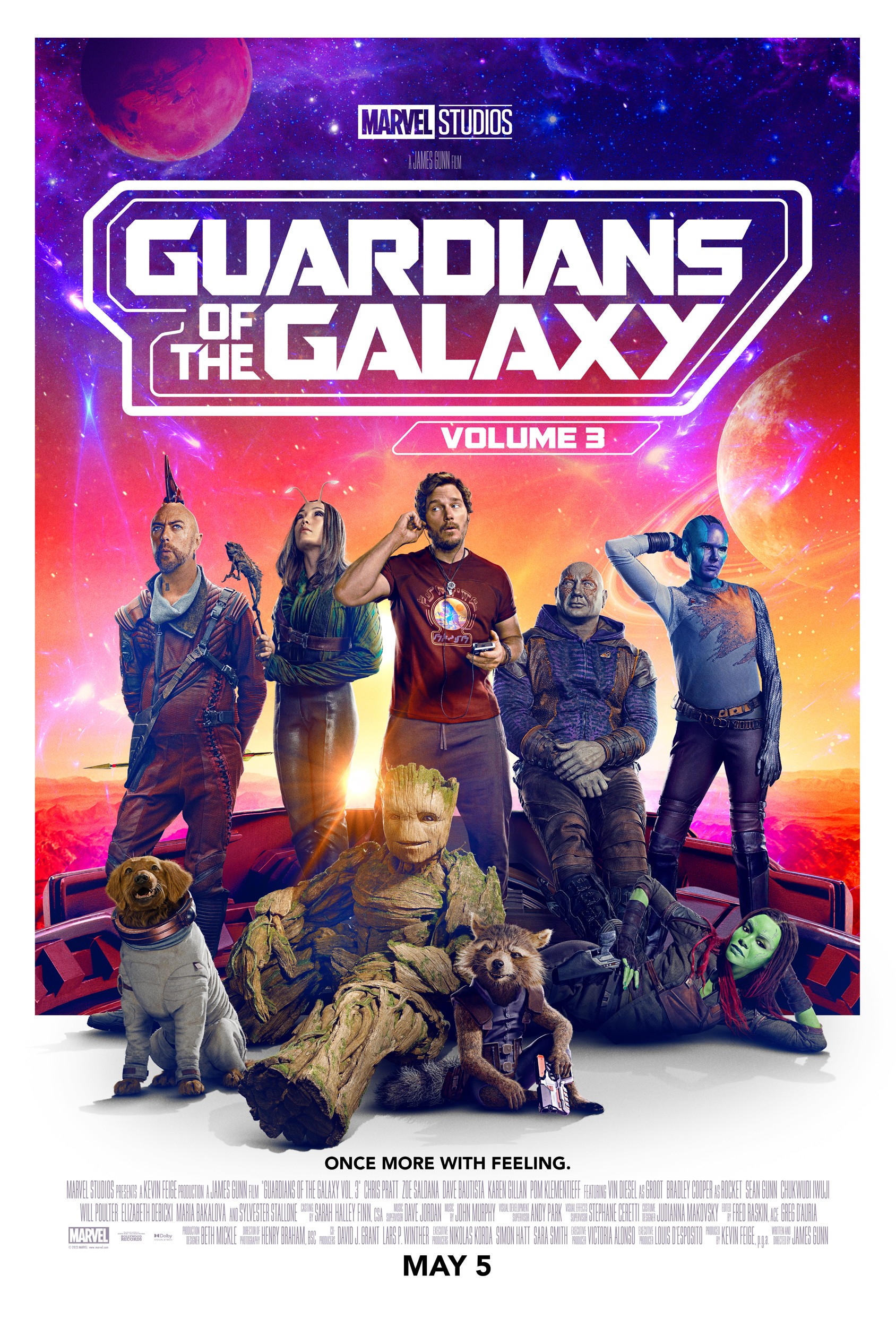Poster Marvel Gardiens de la Galaxie - All Guardian! [Rocket & Groot]