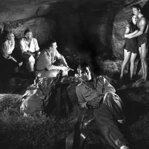 TARZAN'S MAGIC FOUNTAIN, Evelyn Ankers, Alan Napier, Albert Dekker, Charles Drake, Brenda Joyce, Lex Barker, 1949