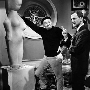 THE BRASS BOTTLE, Richard Erdman, Tony Randall, 1964