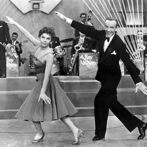 DADDY LONG LEGS, Ray Anthony, Leslie Caron, Fred Astaire, 1955