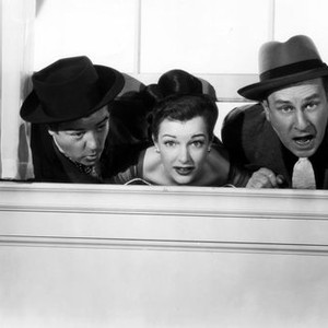 THE NOOSE HANGS HIGH, Lou Costello, Cathy Downs, Bud Abbott, 1948