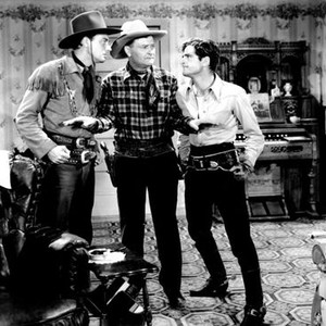 TWO-FISTED JUSTICE, John King, Max Terhune, Davy Sharpe, 1943