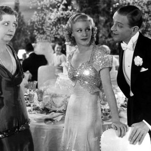 TOP HAT, Helen Broderick, Ginger Rogers, Fred Astaire, 1935