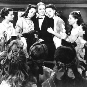 ALL THIS AND HEAVEN TOO, Marilyn Knowlden, Bette Davis, June Lockhart, Ann Gillis, Peggy Stewart, 1940