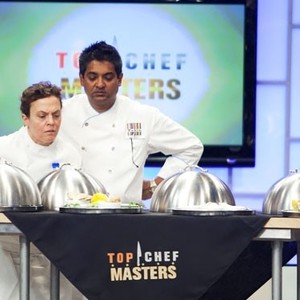 Top Chef: Masters, Traci Des Jardins (L), Floyd Cardoz (R), 'Date Night', Season 3, Ep. #7, 05/18/2011, ©BRAVO