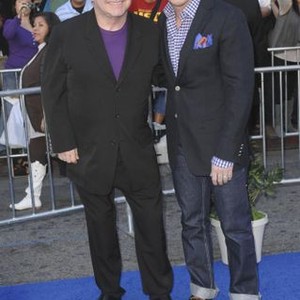Elton John, David Furnish at arrivals for GNOMEO AND JULIET Premiere, El Capitan Theatre, Los Angeles, CA January 23, 2011. Photo By: Elizabeth Goodenough/Everett Collection