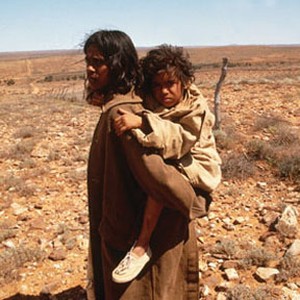 Scene from the film RABBIT-PROOF FENCE.
