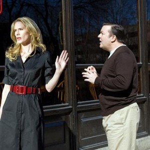THE INVENTION OF LYING, from left: Stephanie March, Ricky Gervais, 2009. Ph: Sam Urdank/©Warner Bros.
