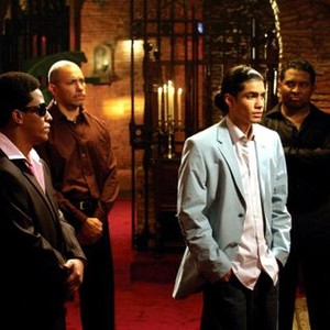 ILLEGAL TENDER, Tego Calderon (left), Rick Gonzalez (front right), 2007. ©Universal