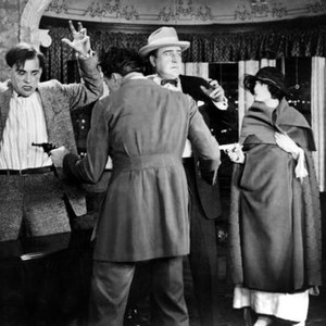 OUTSIDE THE LAW, from left: Lon Chaney Sr, Wheeler Oakman, Ralph Lewis, Priscilla Dean, 1920