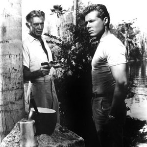ISLAND OF LOST WOMEN, from left: Alan Napier, John Smith, 1959