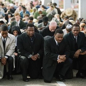 SELMA, from left: Trai Byers, Stephan James, Wendell Pierce, David Oyelowo, as Martin Luther King Jr., Colman Domingo, 2014. ph: Atsushi Nishijima/©Paramount Pictures