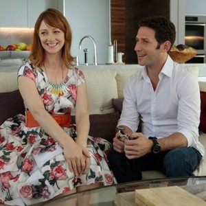 Royal Pains, Judy Greer (L), Mark Feuerstein (R), 'You Give Love A Bad Name', Season 4, Ep. #5, 07/11/2012, ©USA